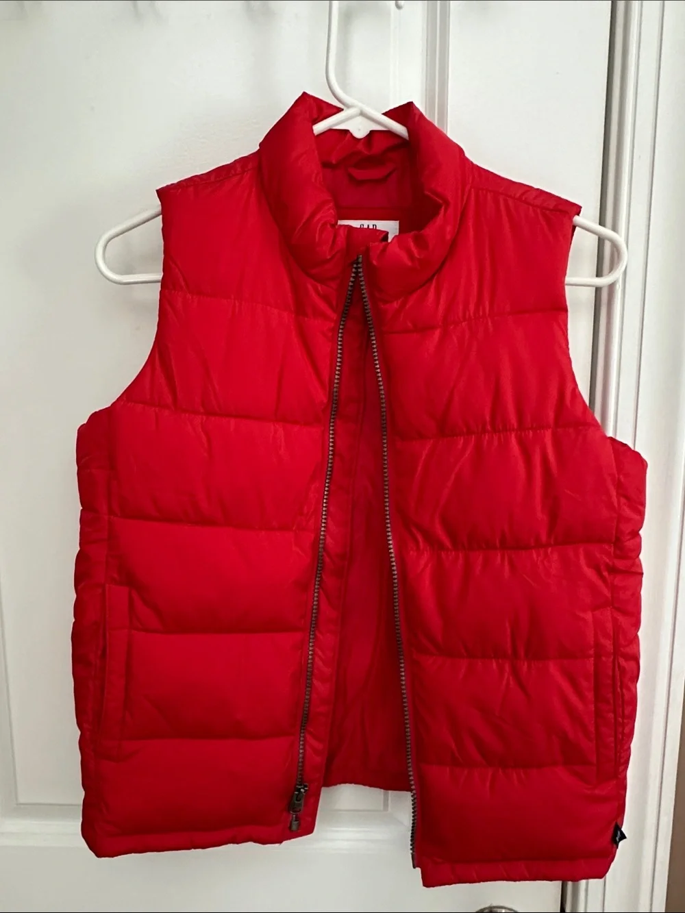 GAP KIDS Red Quilted Puffer Vest (L)